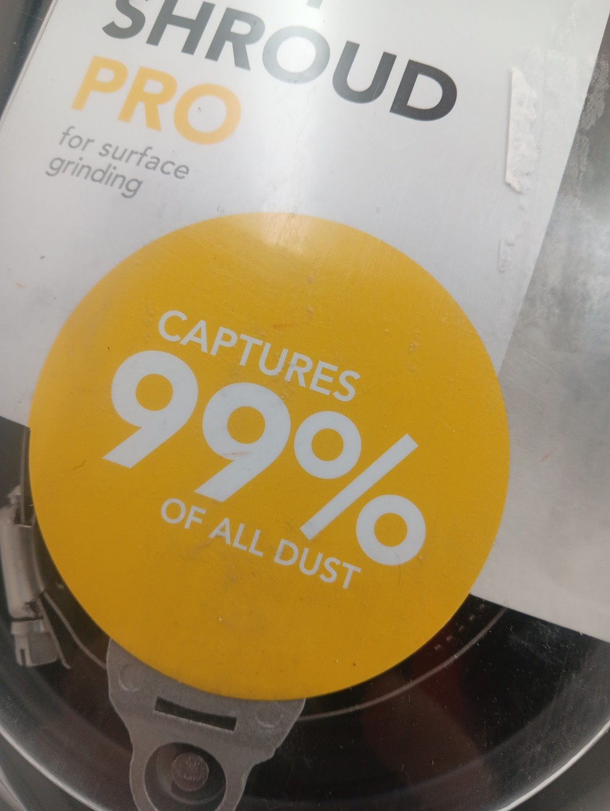 Dustless Technologies 7 in. Universal Dust Shroud Pro for Angle Grinders