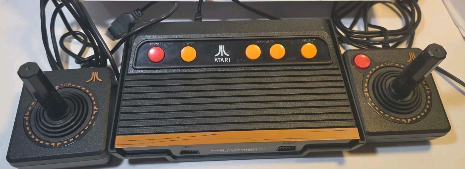 Genuine Atari Flashback 3 Classic with 60 Vintage Games Plug N Play *TESTED*