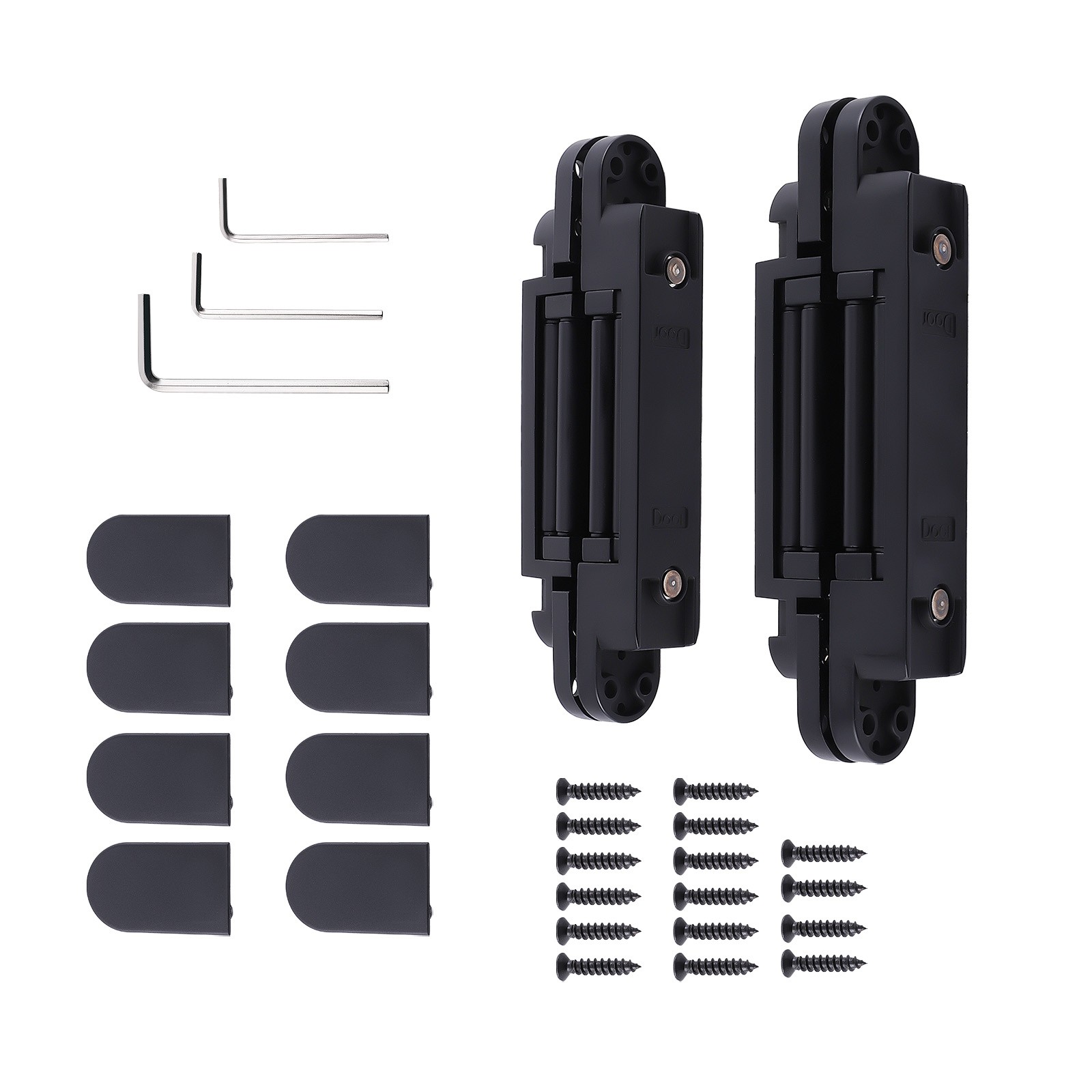 Heavy Duty Hood Hinge Pivot Bolt for Panel Door Installation Hardware Set 45mm