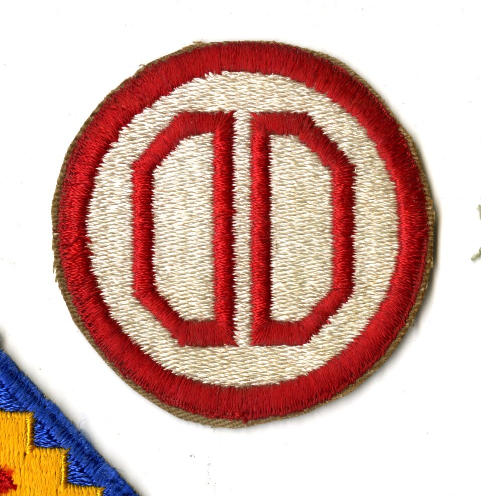 31st Infantry Division White Back Patch WWII Vintage Philippines Pacific