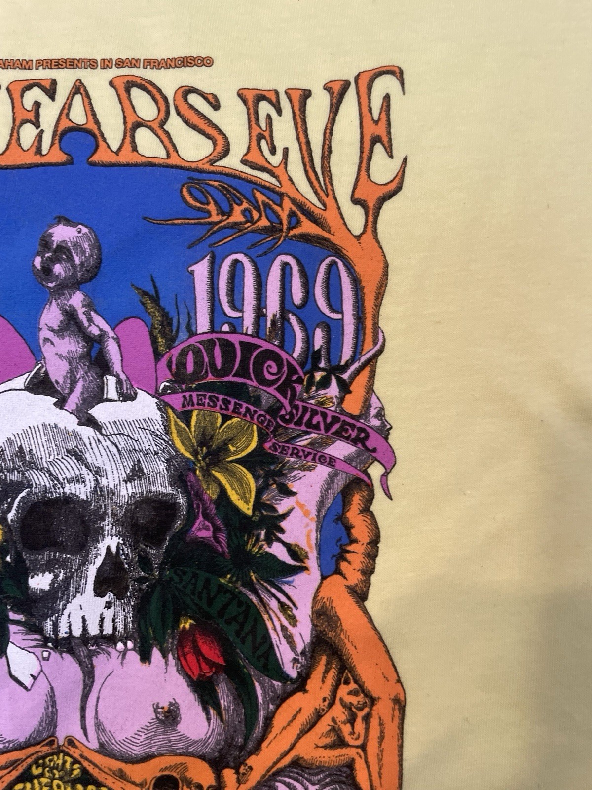 Vintage Grateful Dead Winterland Tshirt Great Graphics Thin Tee USA Made Medium