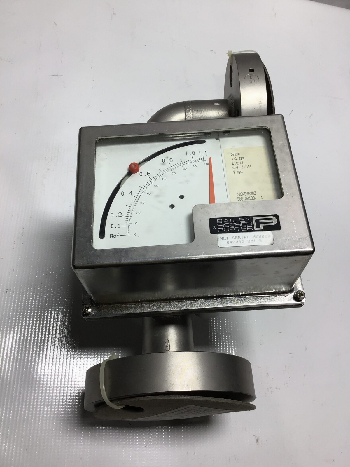 Fischer Porter D10A5453DZ Flowmeter Rotometer