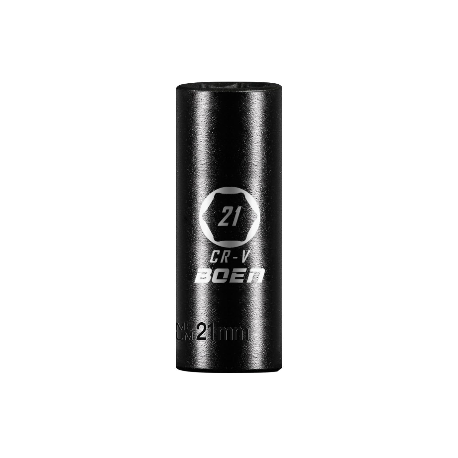 1/2" Drive Deep Impact Sockets, Premium Impact Socket, 21mm Socket, Metric, 6...