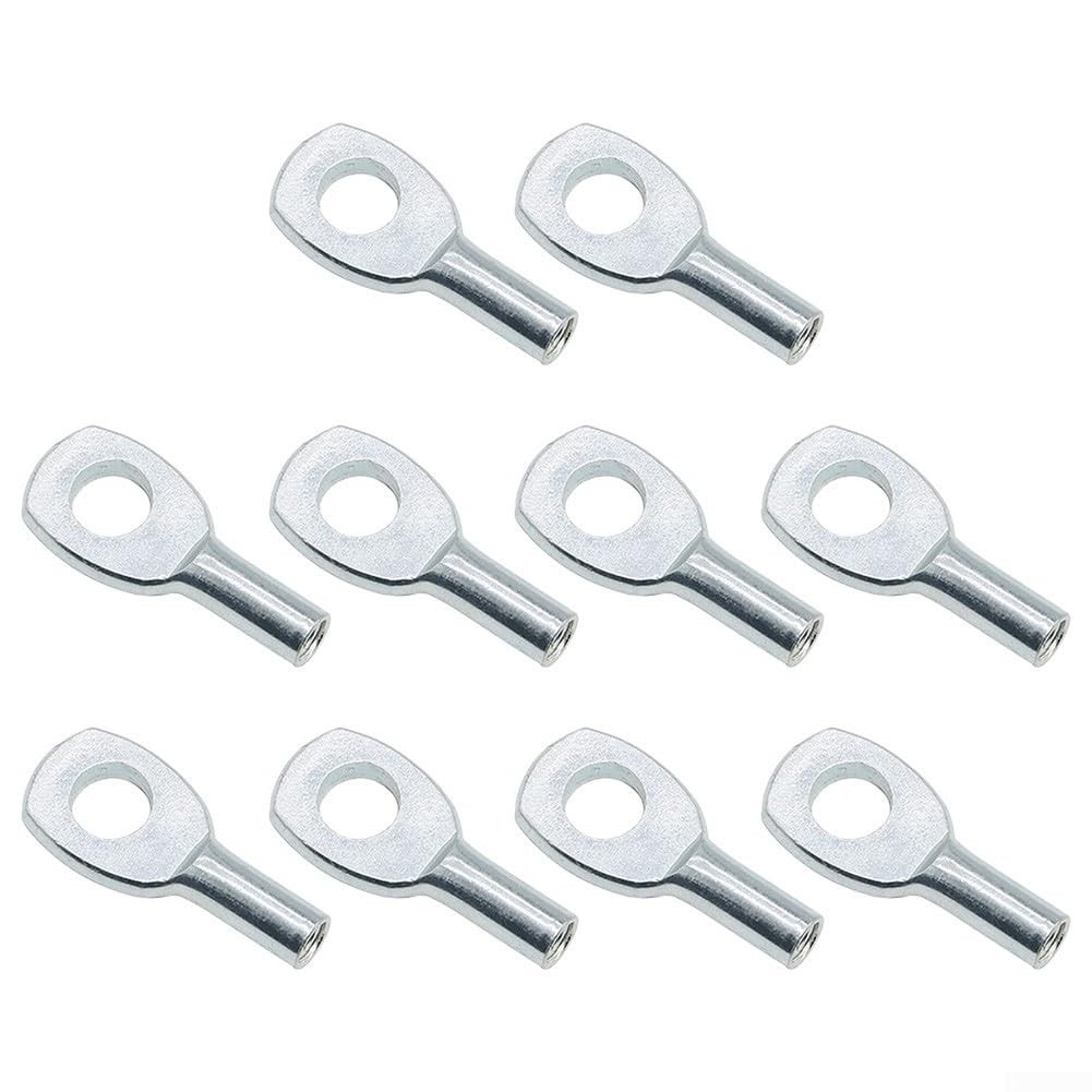 10 Pcs Gym Pulley Machine Cable Eyelet Terminal Interface Port Gym Machine Ac...