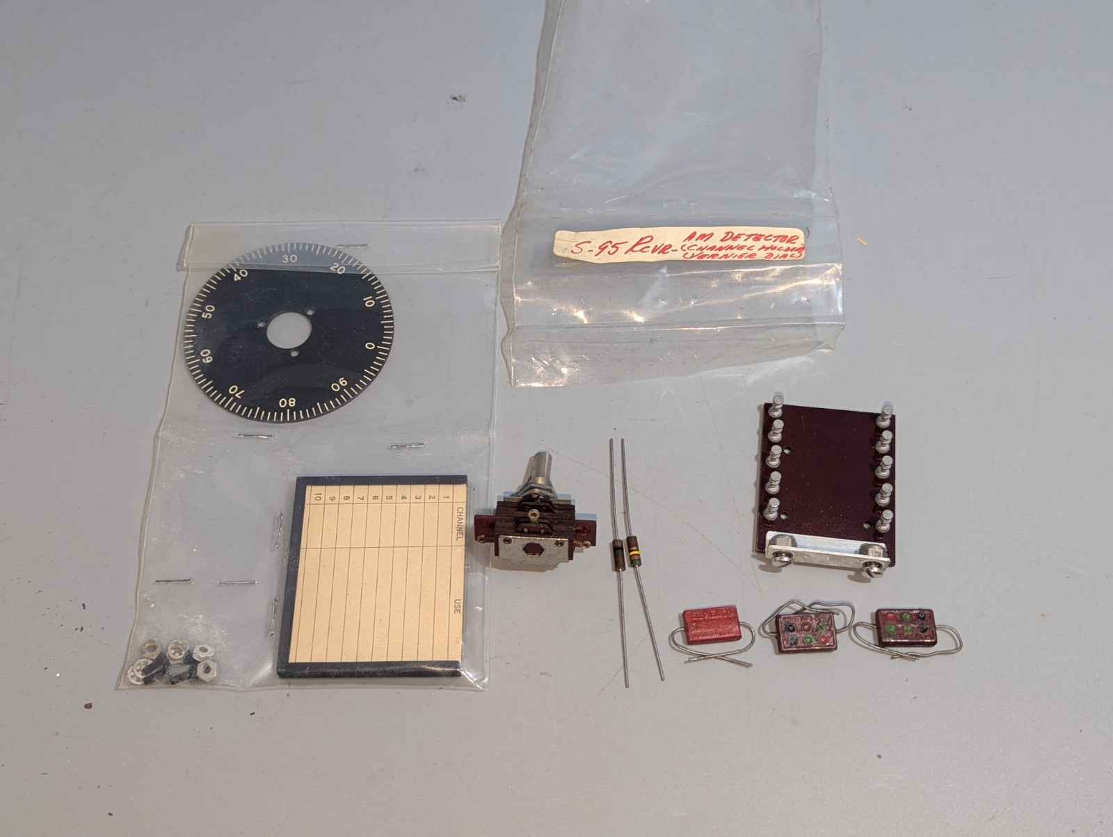 Hallicrafters S-95 Radio Receiver Parts Kit AM Detector