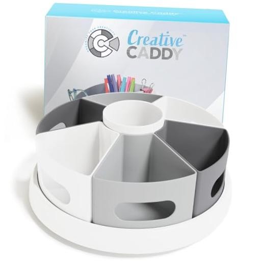 Rotating Art Supply Organizer for Kids, Marker Organizer for Teacher Desk