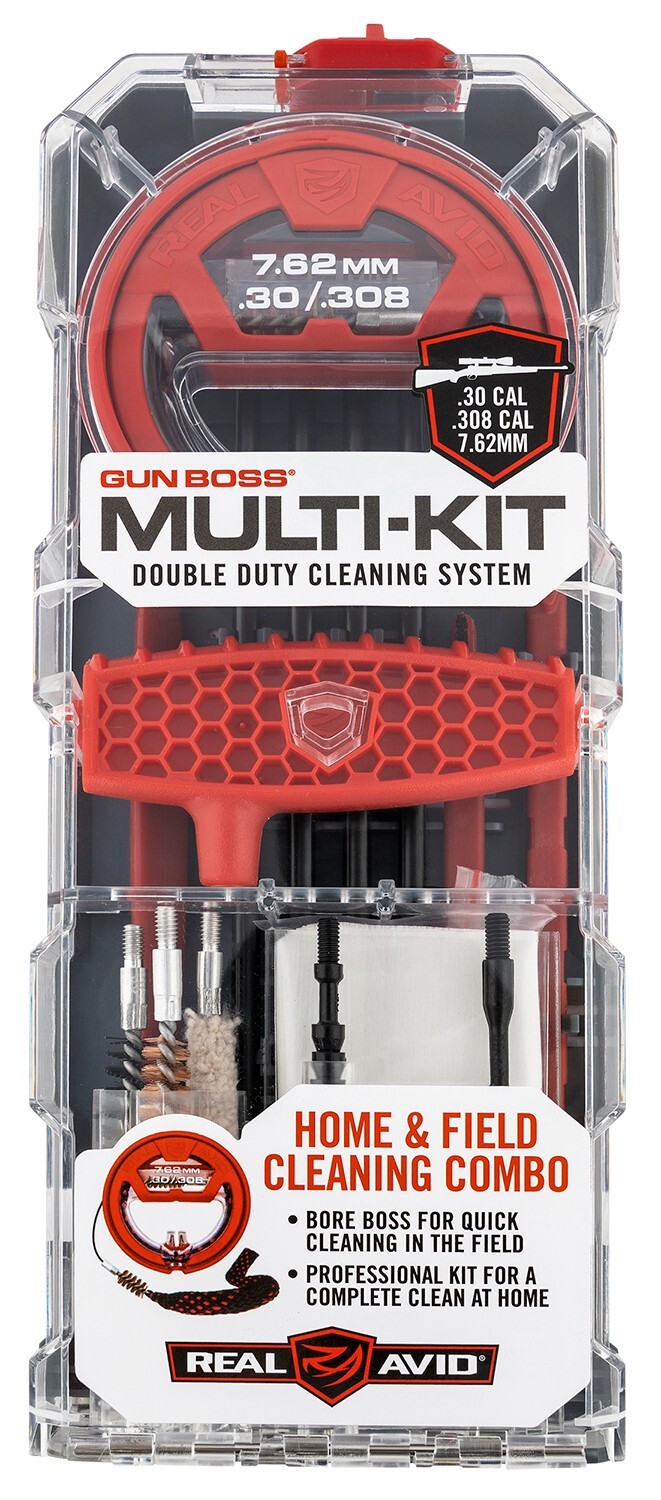 Real Avid AVGBMK308 Gun Boss Multi-Kit 7.62mm 30 Cal 308 Cal