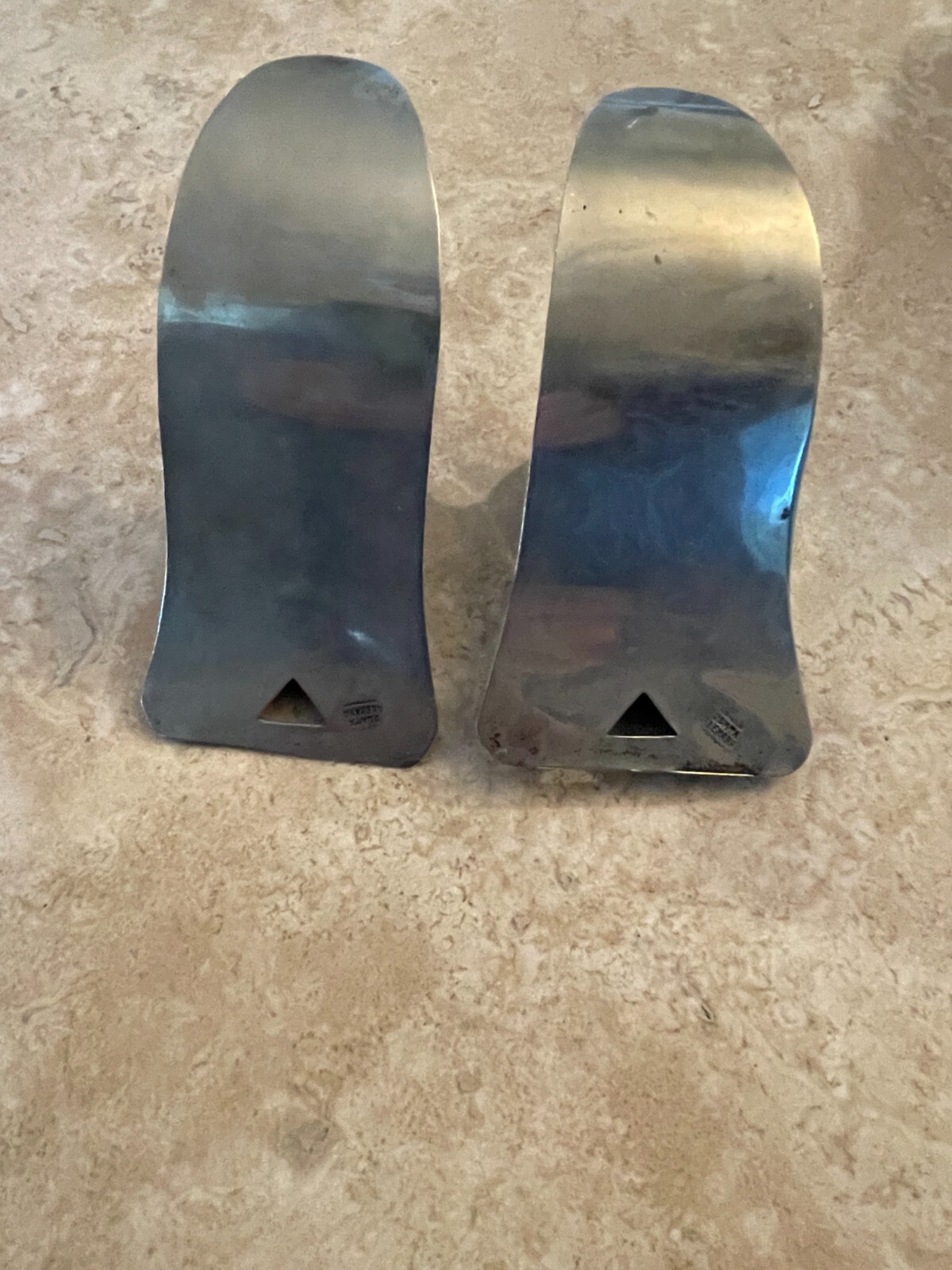 South American Nickel Silver Stirrups Conquistador Stirrups