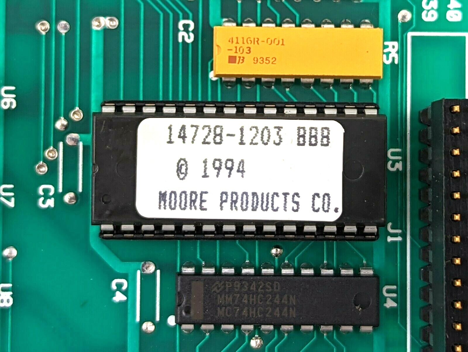 NEW Siemens Moore 15768-112-BBB Computer Pulse Input Controller Card, 15768112