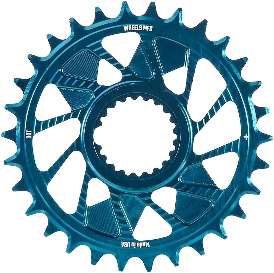 Wheels Manufacturing Direct Mount Chainring - 30t, Direct Mount, 1.5mm Inboard