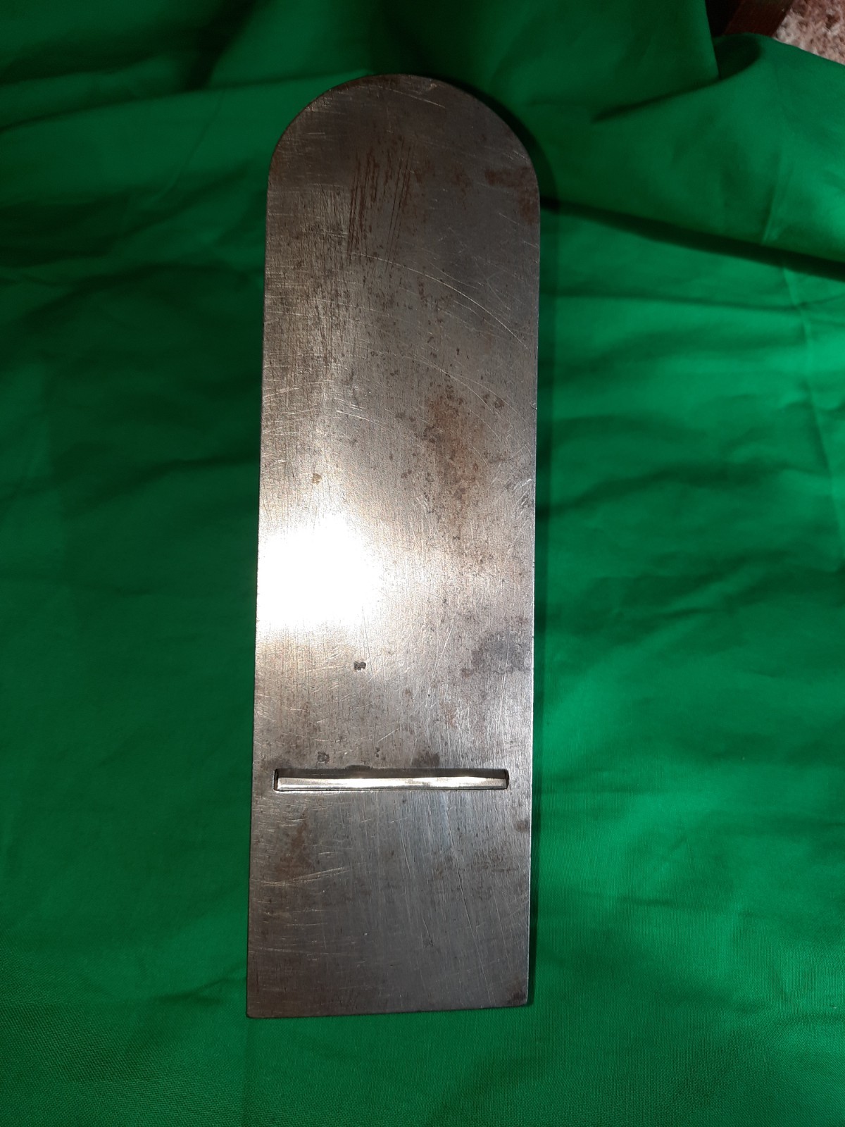 9" Infill smoothing plane with T. Ibbotson iron.