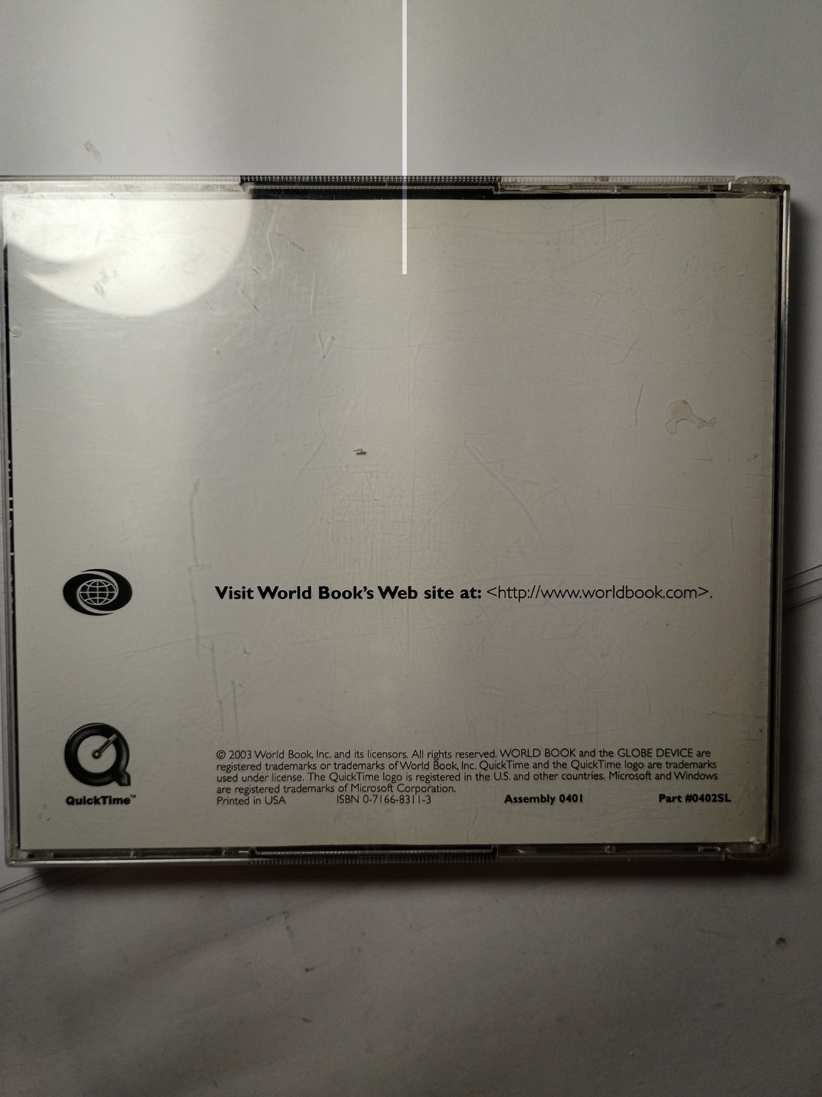 World Book Encyclopedia 2003 User Guide Deluxe Edition. 2 CD-ROMs
