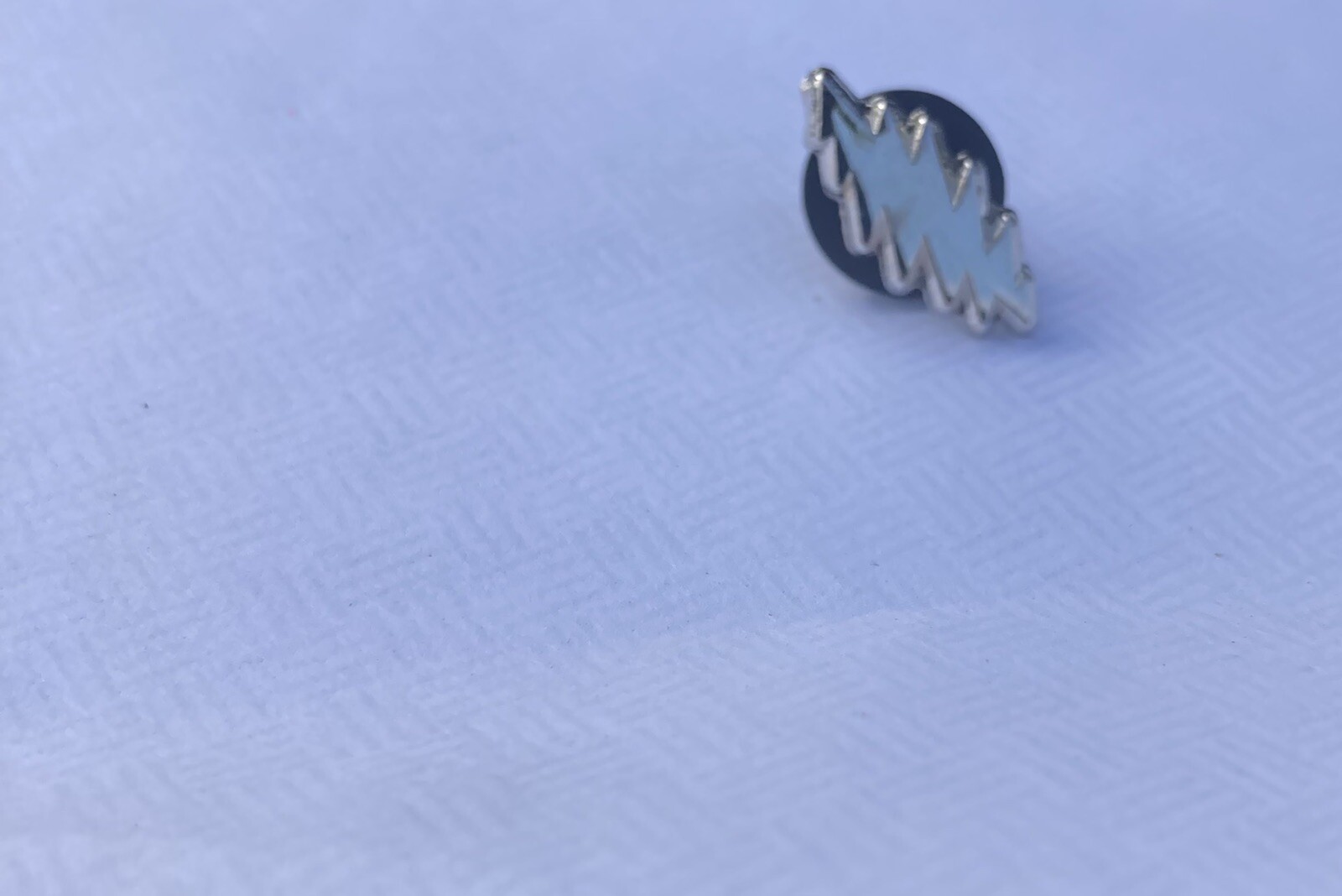 Limited Edition Numbered Silver Grateful Dead Bolt Hat Pin