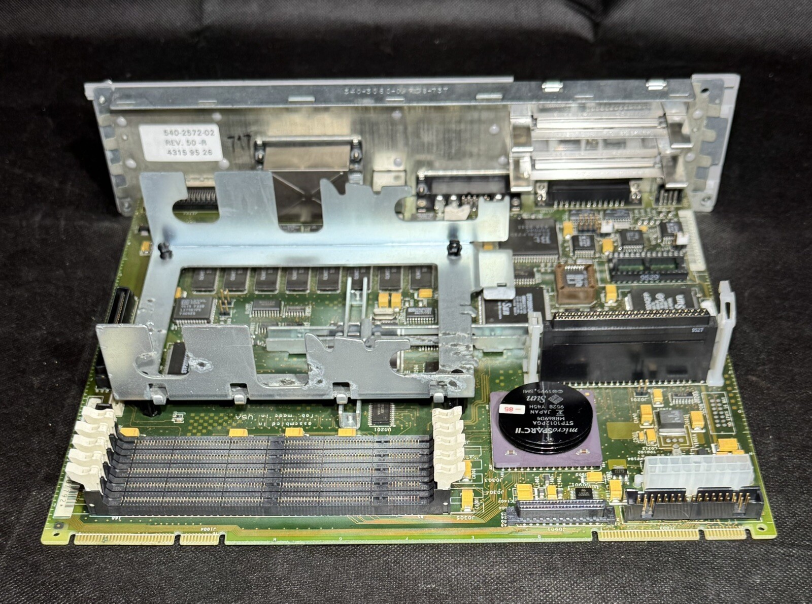 501-2928 Sun SPARCstation 4 85MHz CPU Motherboard SPARC 4, SS4, Vintage Sun