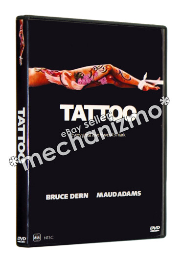 TATTOO (1981) DVD MOD Bruce Dern Maude Adams Cynthia Nixon REGION 1 NTSC RARE!