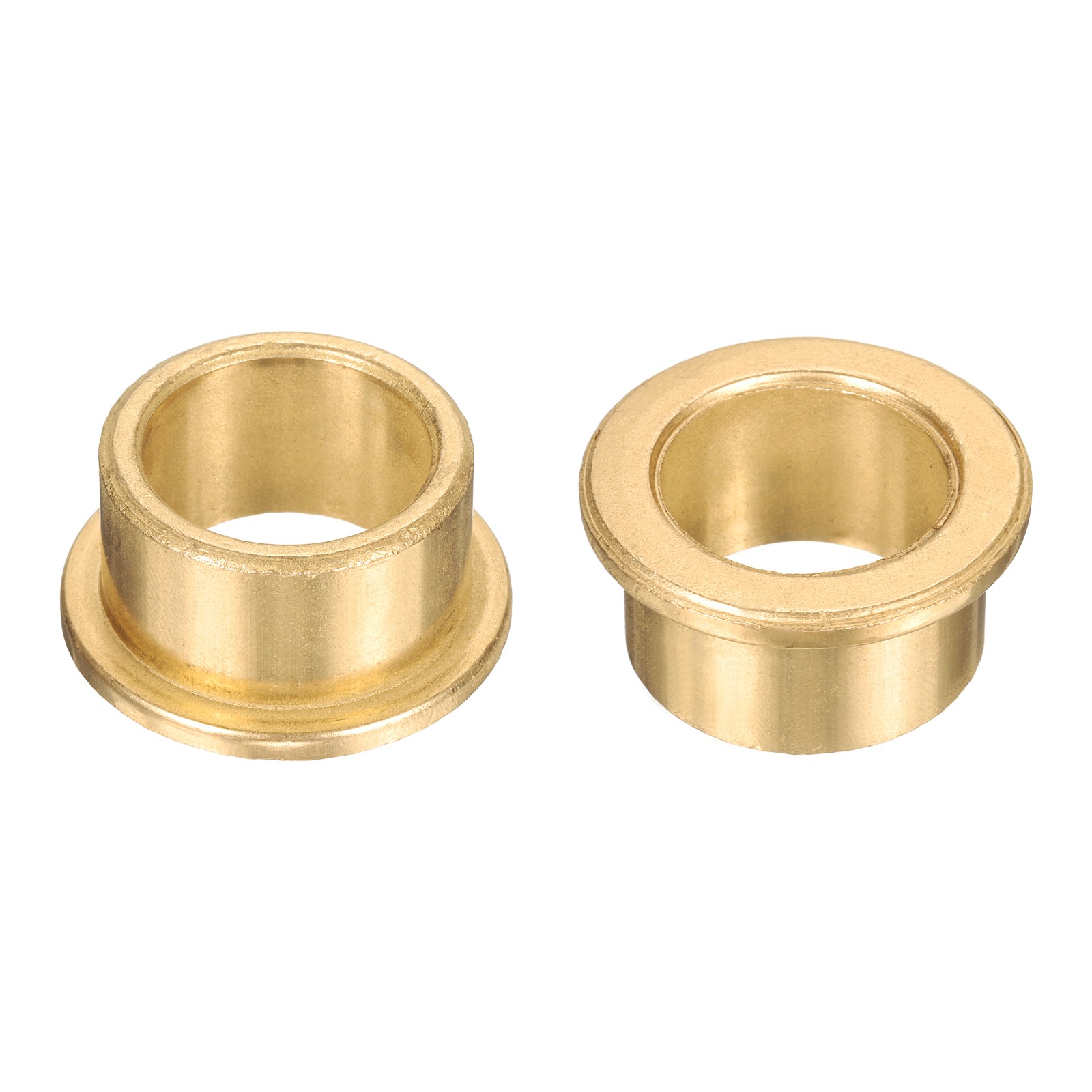 2Pcs, Flange Sleeve Bearings 20x26x16mm Self-Lubricating Sintered Bronze Bushing