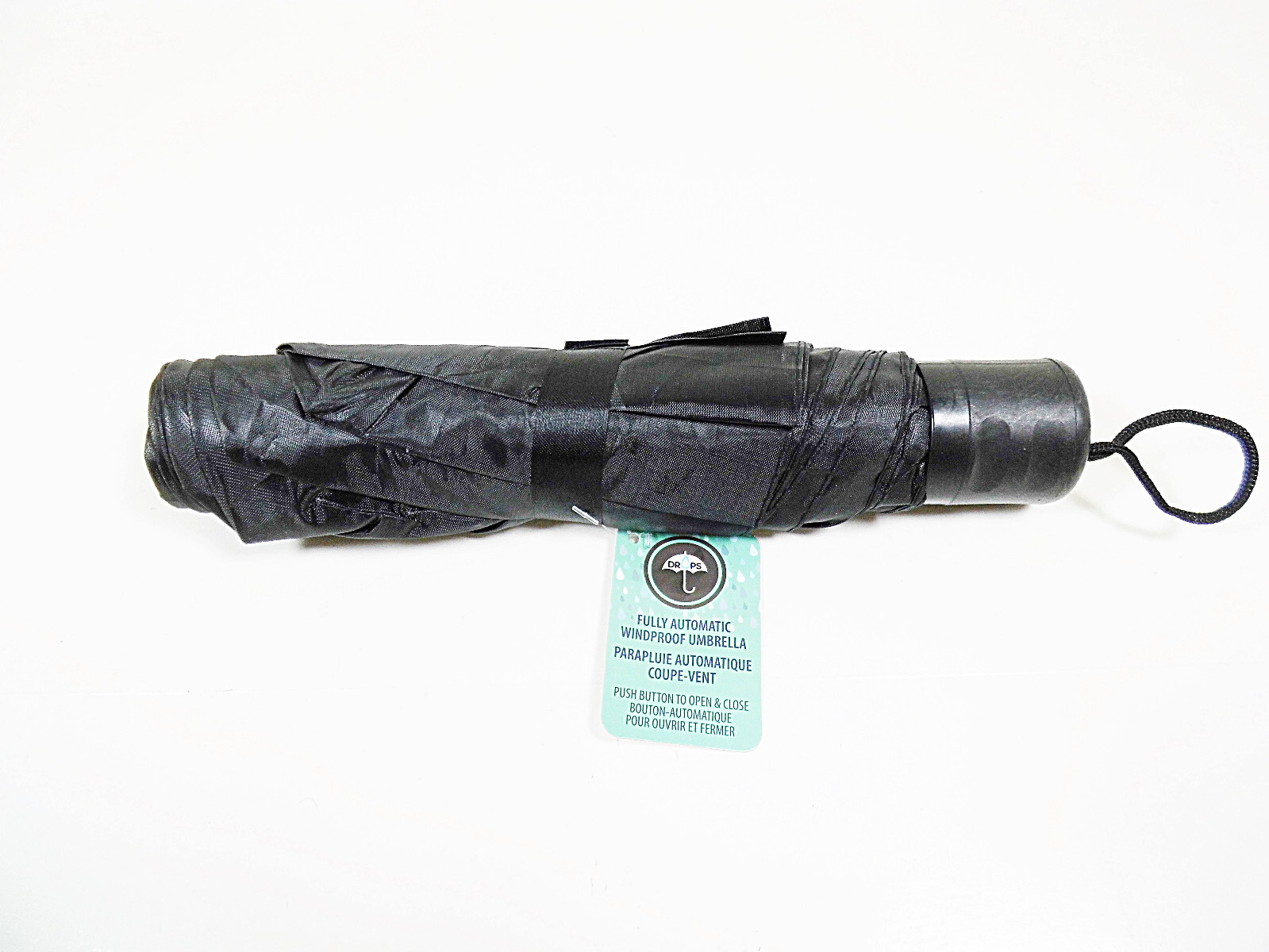 Umbrellas Folding Travel Rain Windproof Umbrella 38" Black or Color Plaid 1 Pc.