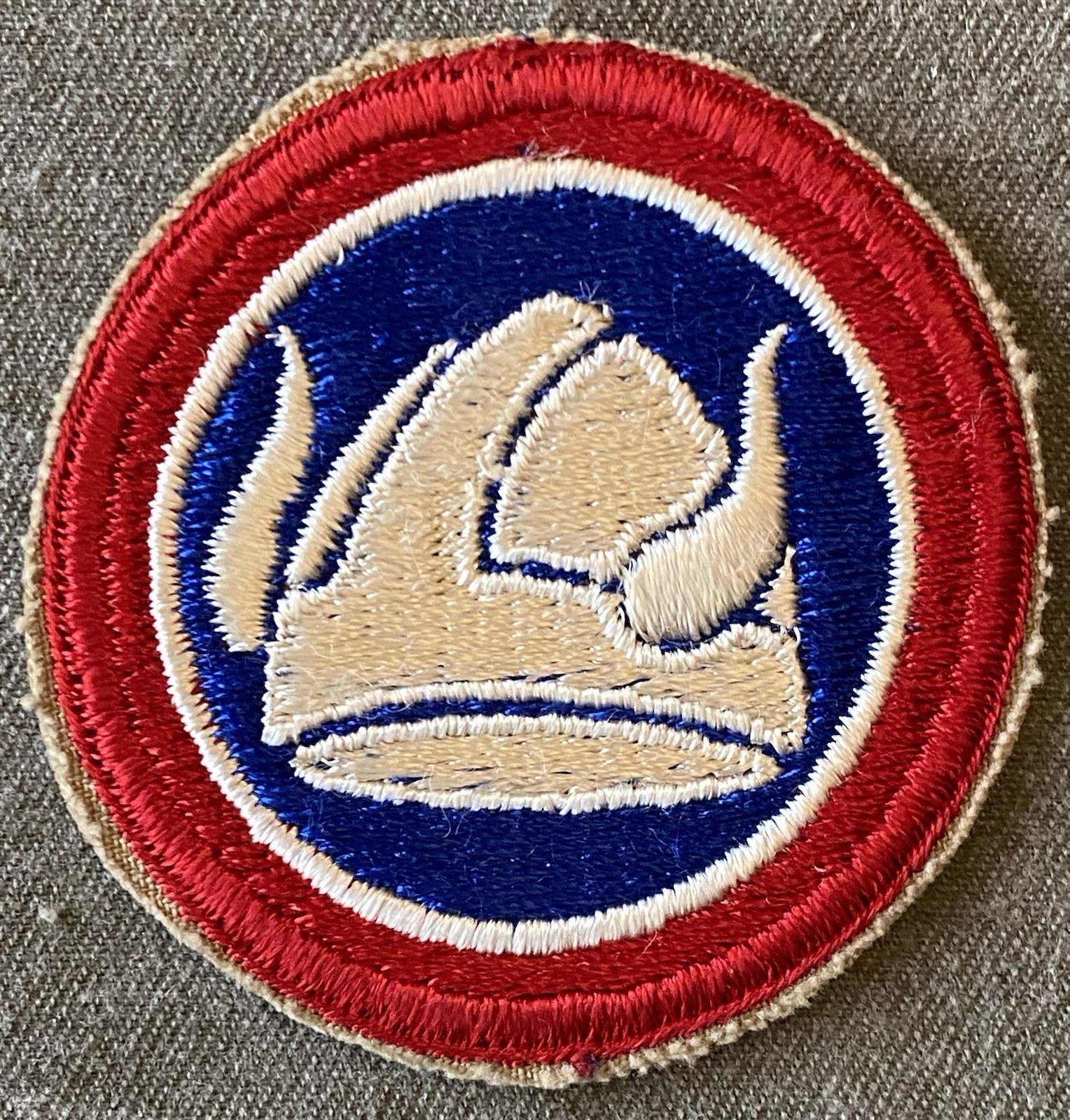 Vintage Cold War US Army 47th Infantry Division Patch - The Viking Division