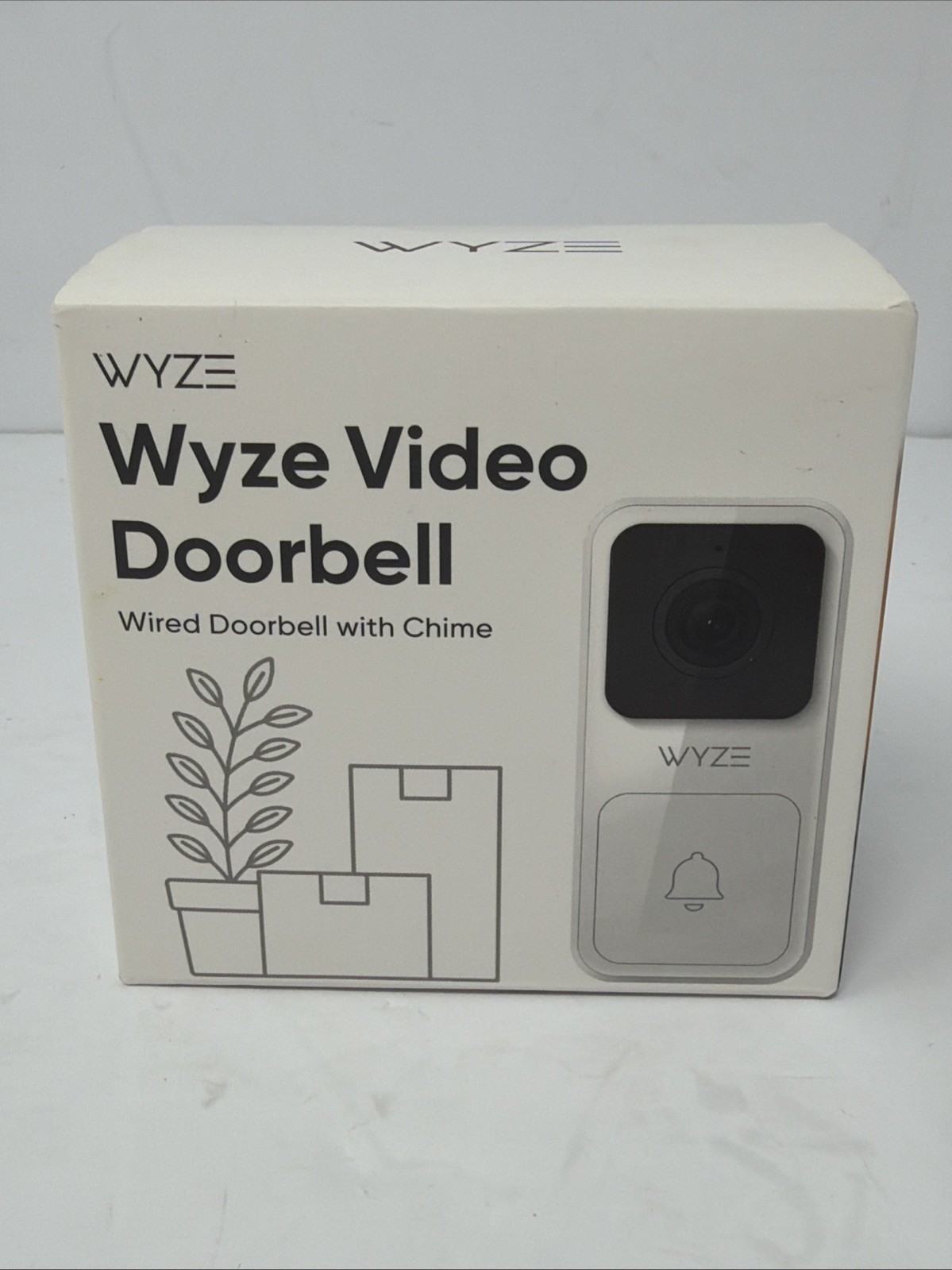 New Wyze Video Doorbell Camera Chime IP65 Weatherproof Night Vision WVDB1WC1