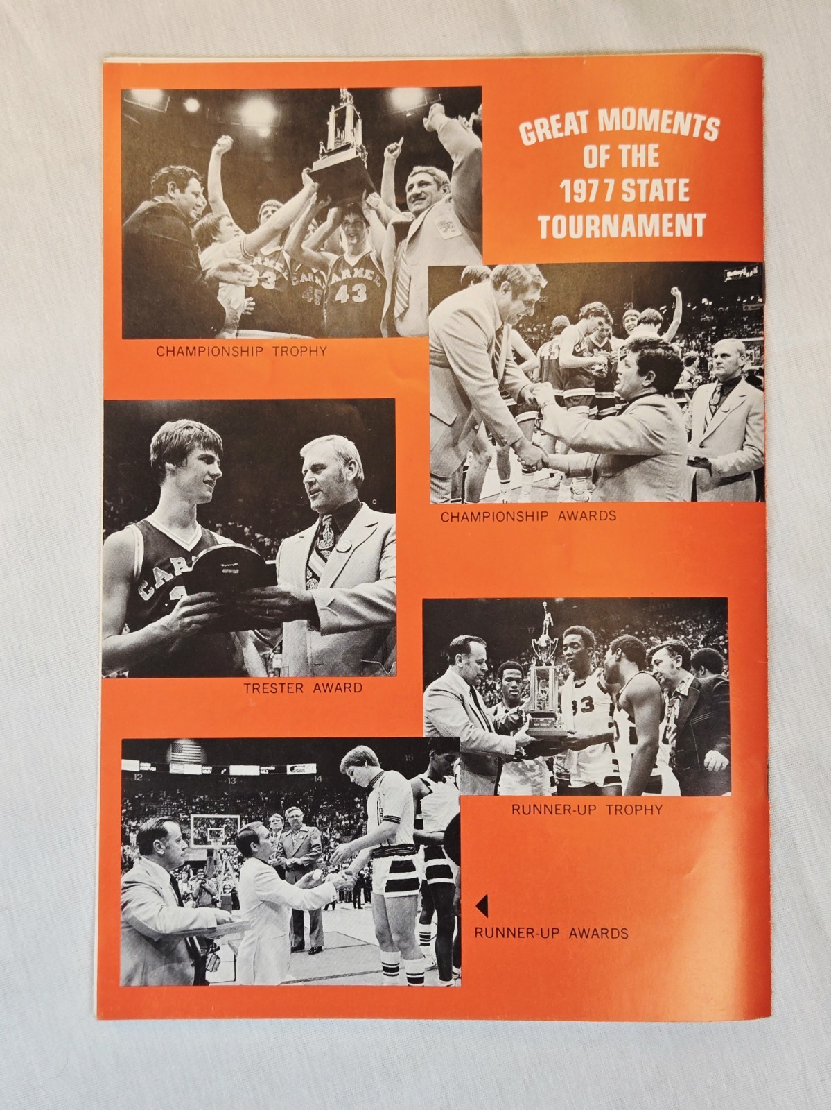 1978 IHSAA 68th Annual IN State Basketball Final Official Program- Nice!