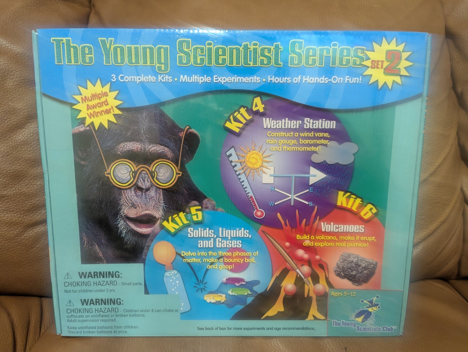 THE YOUNG SCIENTIST CLUB SERIES SET 2 (KIT 4,5 & 6) Brand New. Sealed.