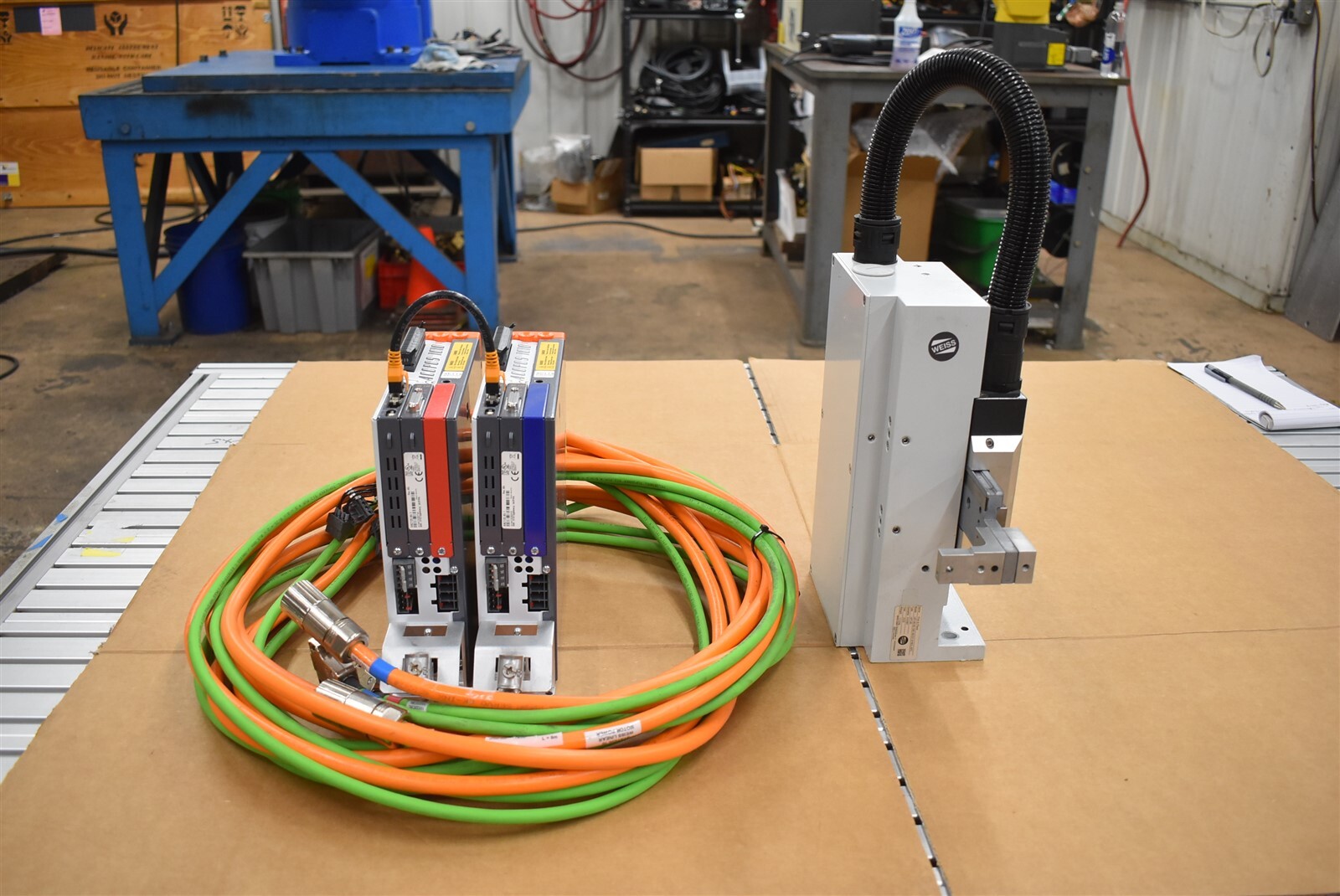 Weiss HP140 2 Axis Pick & Place Robot  Acopos Amplifiers & Cables yr 2020 Fanuc