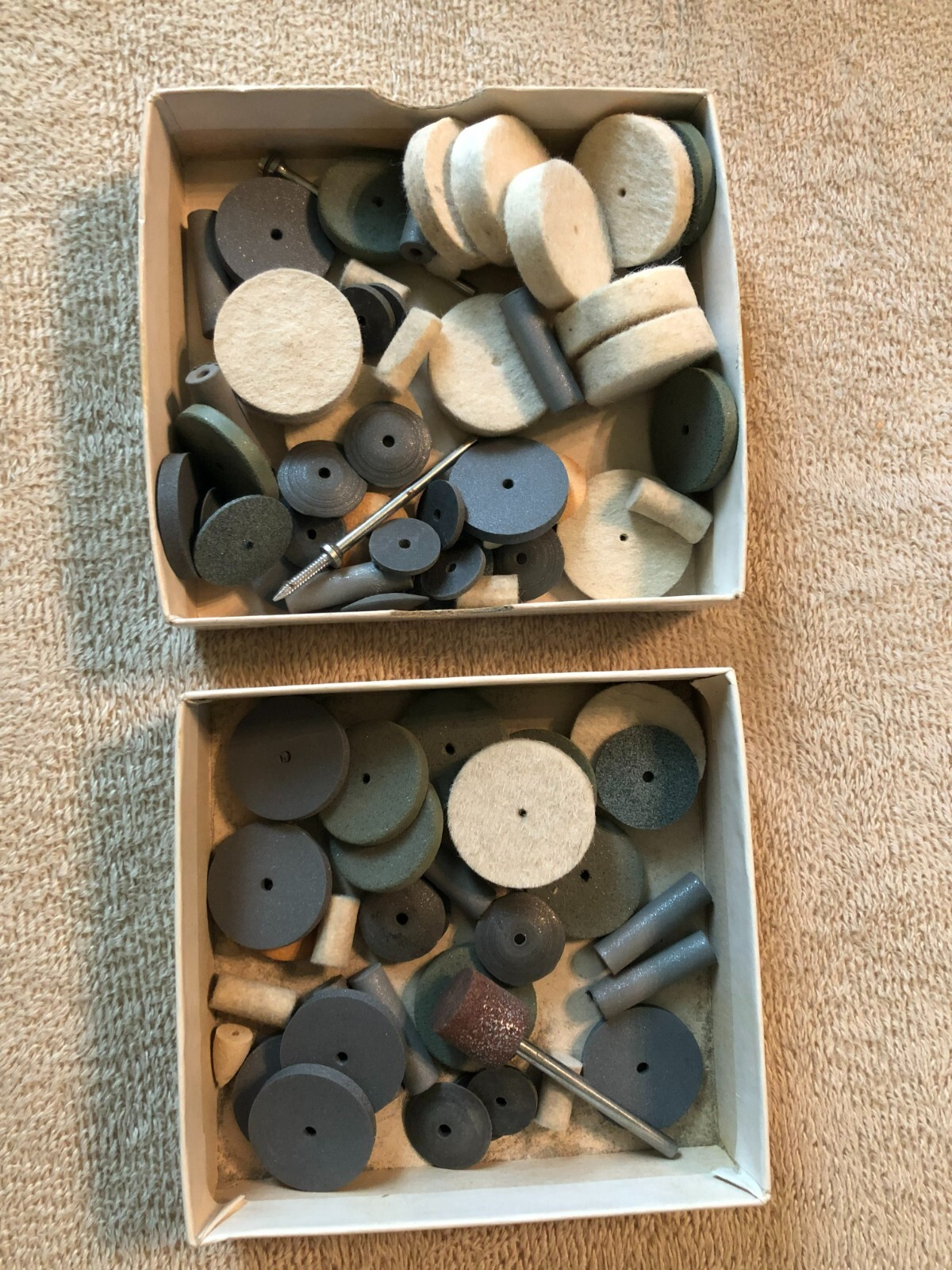 National Keystone Products Finishing & Polishing Kit Various Buff Wheels Tips