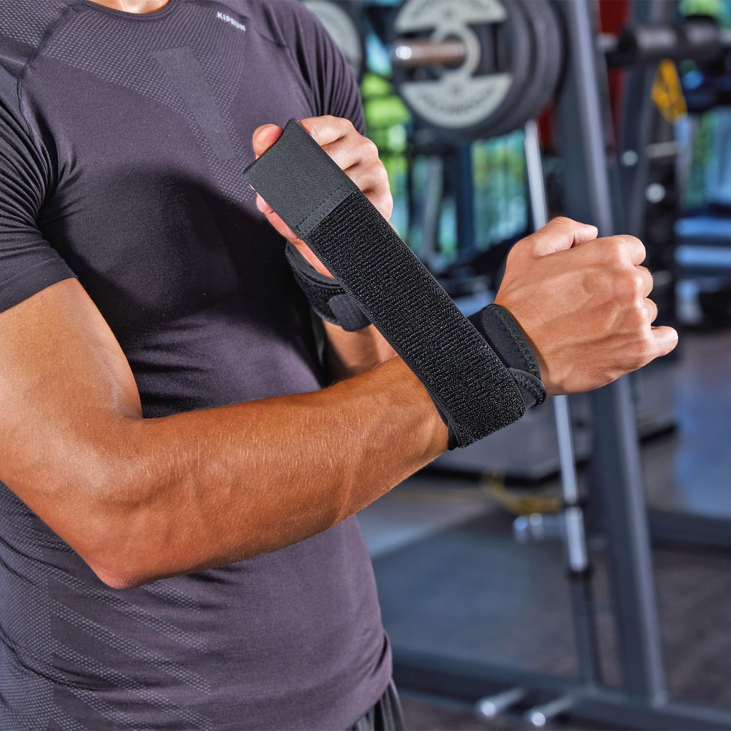 2 Pack Wrist Compression Strap and Support Adjustable Wrist Brace Carpal Tunnel
