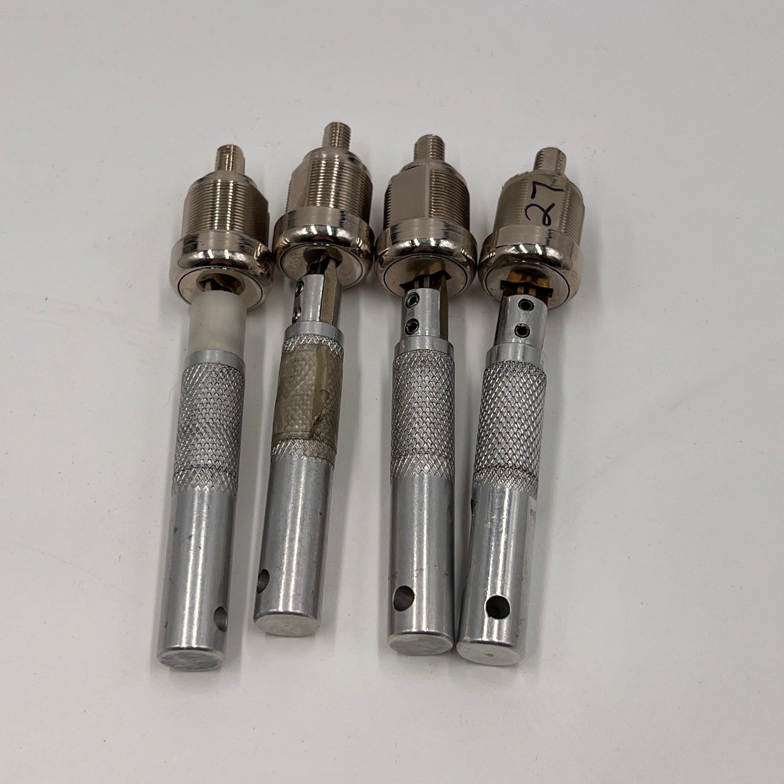 4 VINTAGE High Security Cylinder Core Lock Inserts With Keys