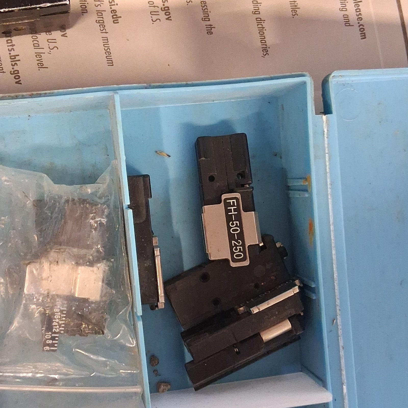 Fiber splicing tools