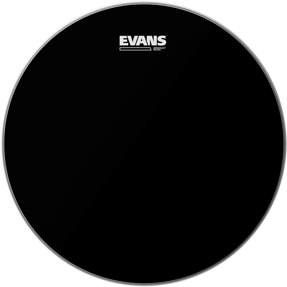 Evans Resonant Black Tom Drumhead 12 in.