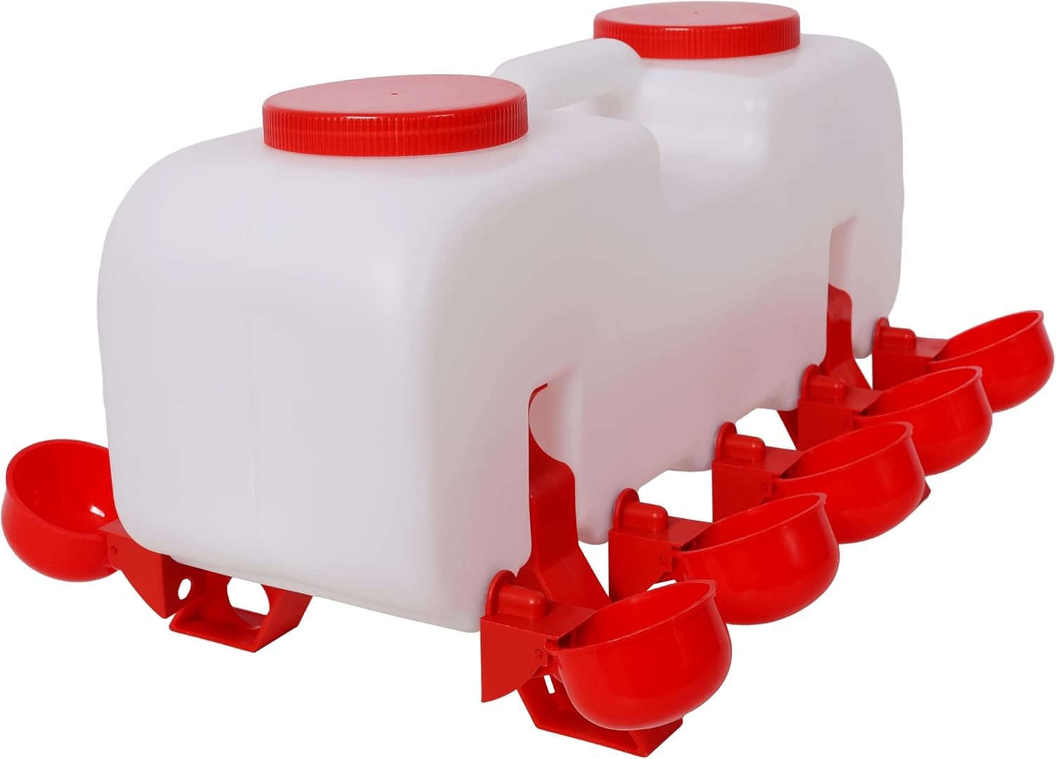 Automatic/Semi-Automatic Chicken Waterer Cups,Water Feeder with 10 Drinking Cup