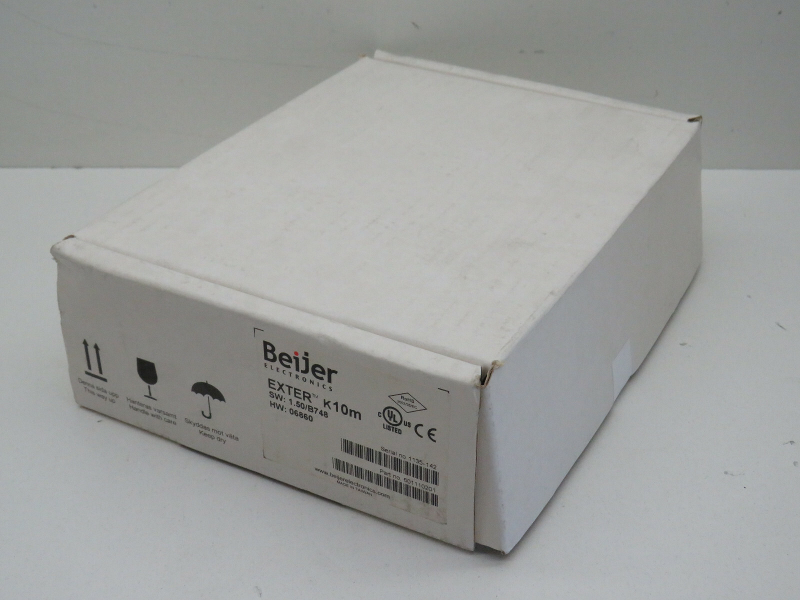 Beijer Electronics Exter K10M Graphic Keypad Operator Interface 24VDC 601110201