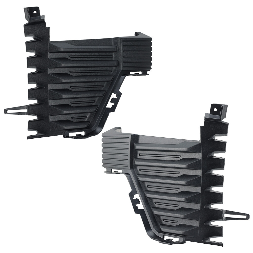 NEW Front Bumper Insert Outer Grille For 2022-24 Chevy Silverado 1500 Pair Cover
