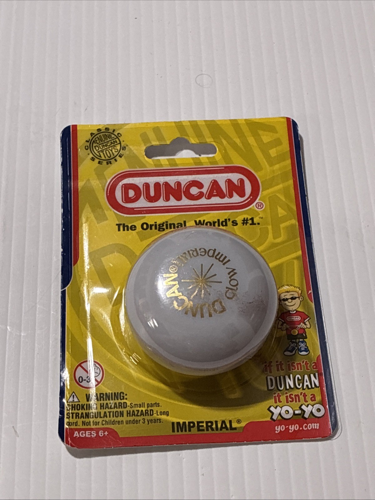 Duncan Imperial Glow Yo-Yo Genuine Duncan 3124IM-DE Worlds #1 Classic Series