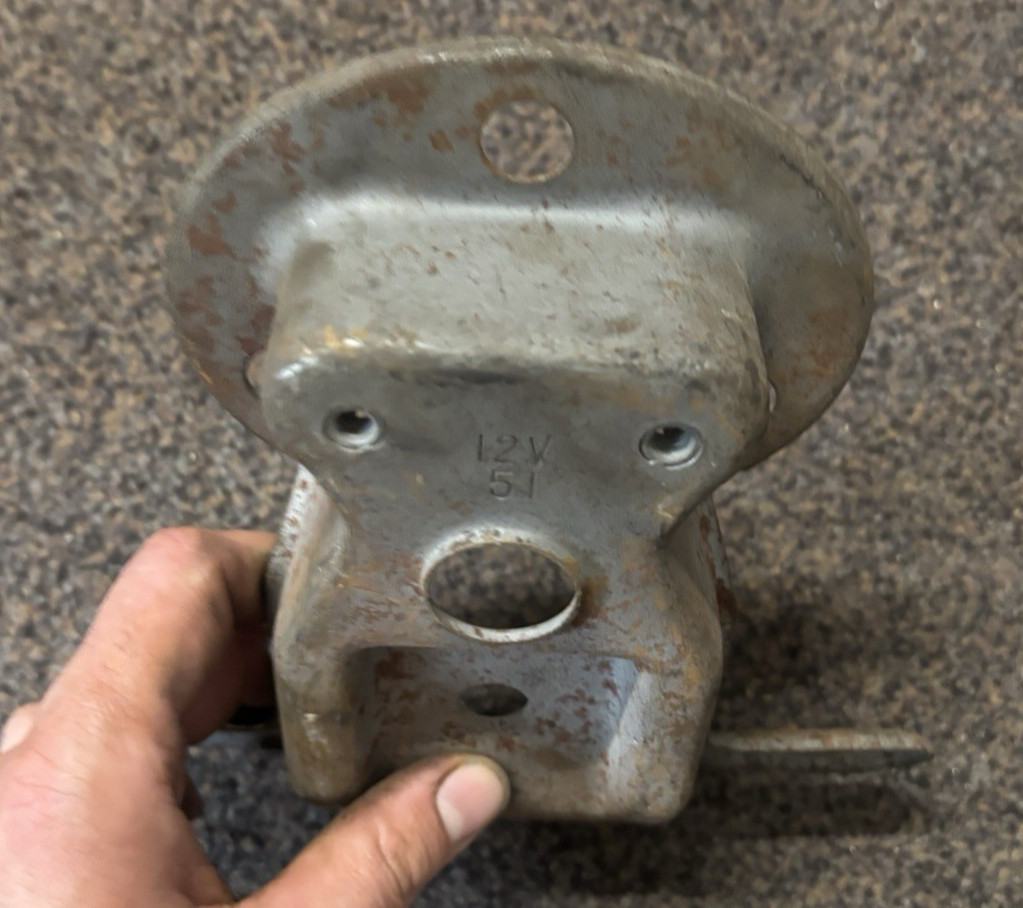 Kawasaki KH250 Rear Light And Number Plate Bracket Mount