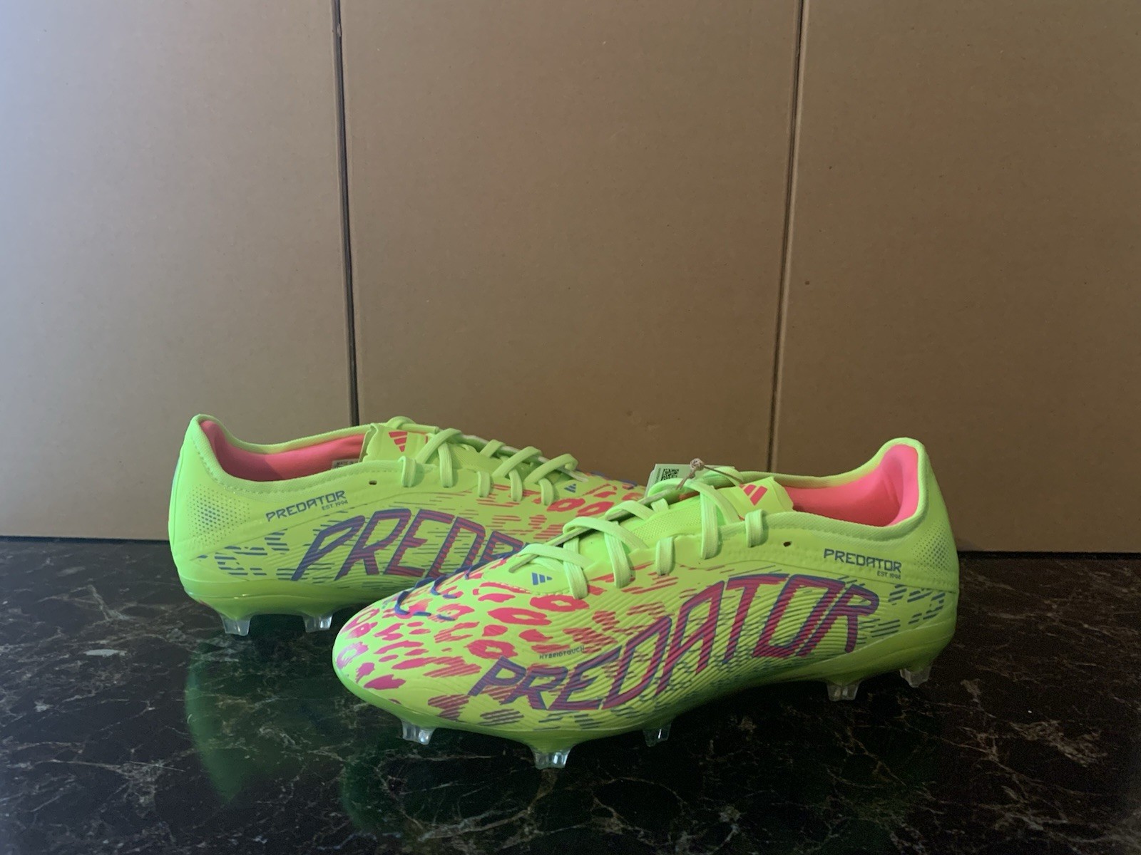 Adidas Predator Pro FG "Mystic Victory Pack" Cleats Green Sz 8.5 (JH6467)