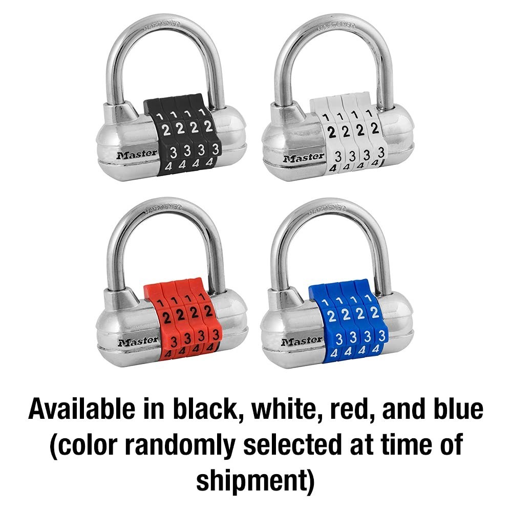 Custom Combination Padlock Set - 2 Pack Gym Locker Locks for Indoor Security