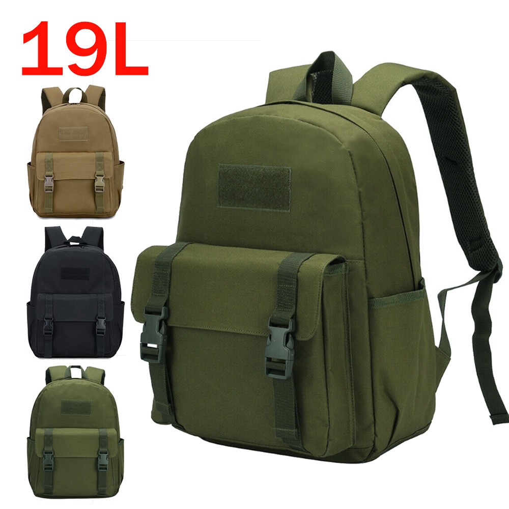 Tactical Backpack Outdoor Hiking Day Pack Molle Military Rucksack 19L EDC Bag