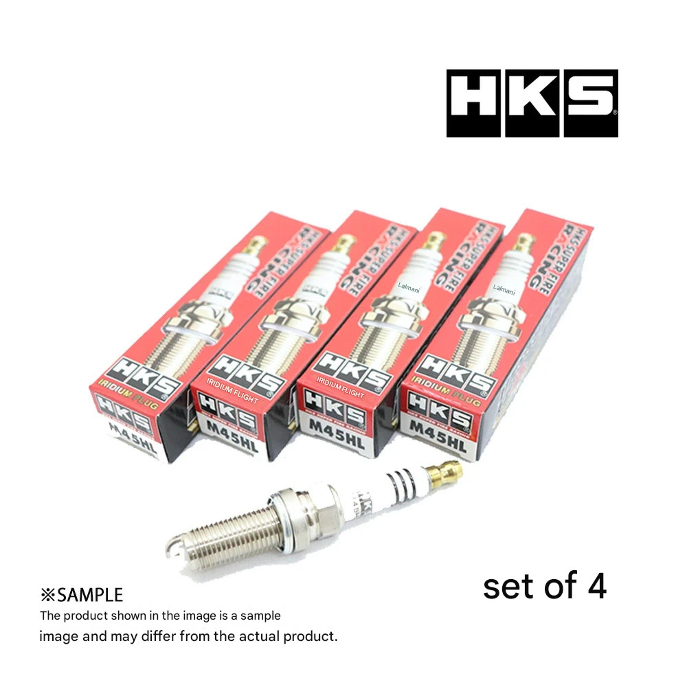 DDP HKS M45HL Super Fire Racing Spark Plugs Heat Range 9 Set of 4 JDM NEW JAPAN