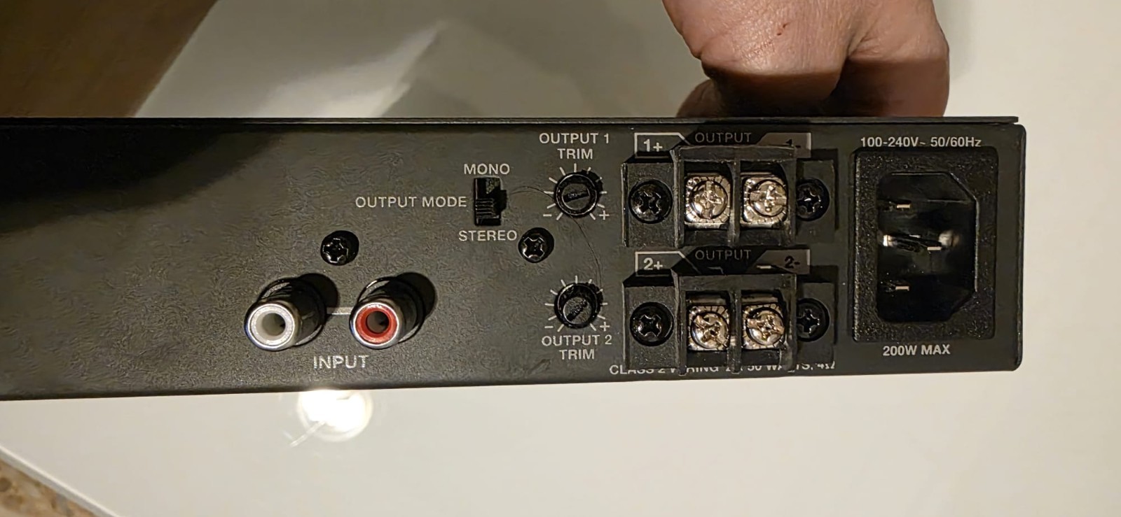 Bose IZA 250-L Freespace Integrated Zone Amplifier + Power