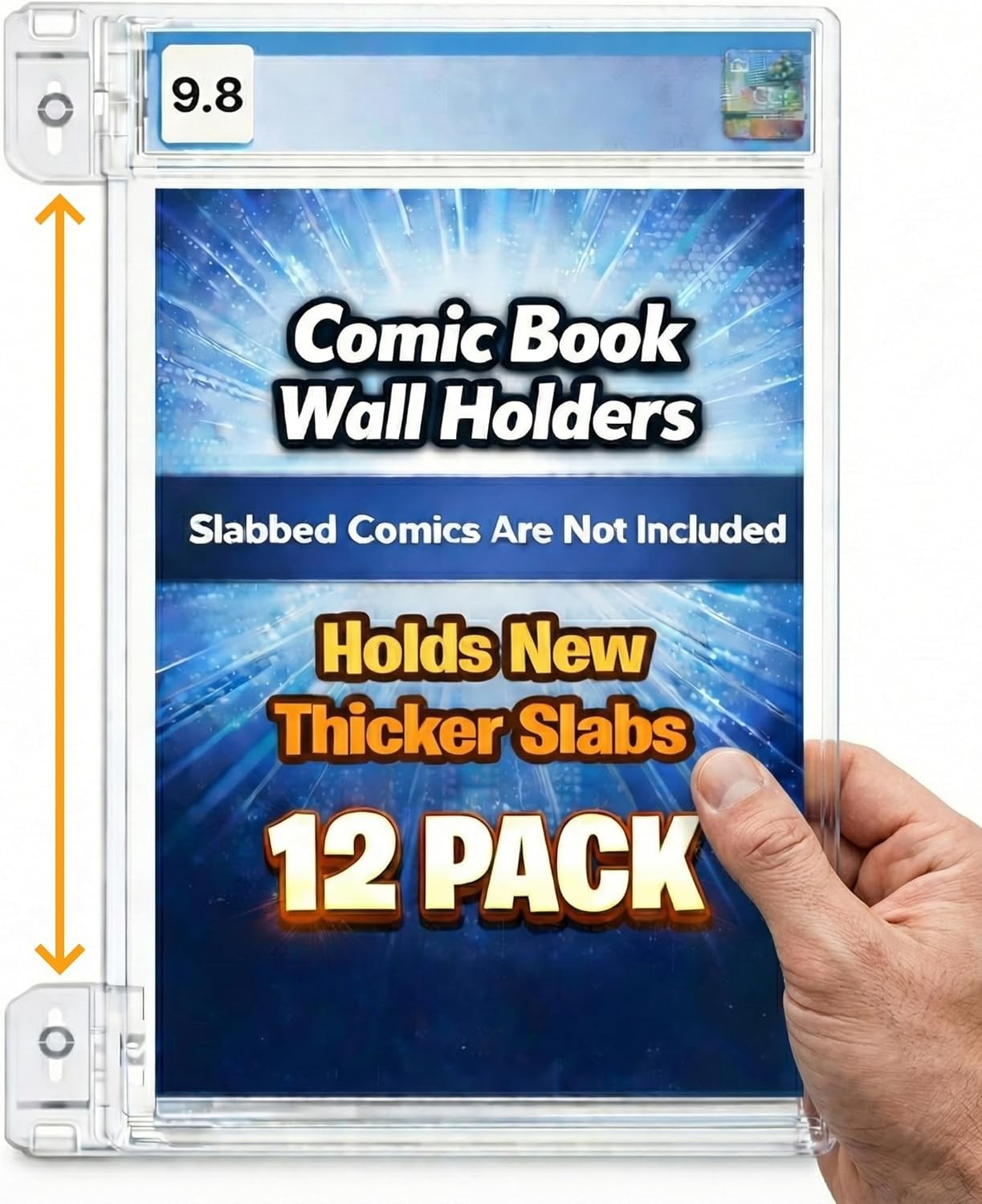Comic Book Display Shelf Slab Wall Mount Kit