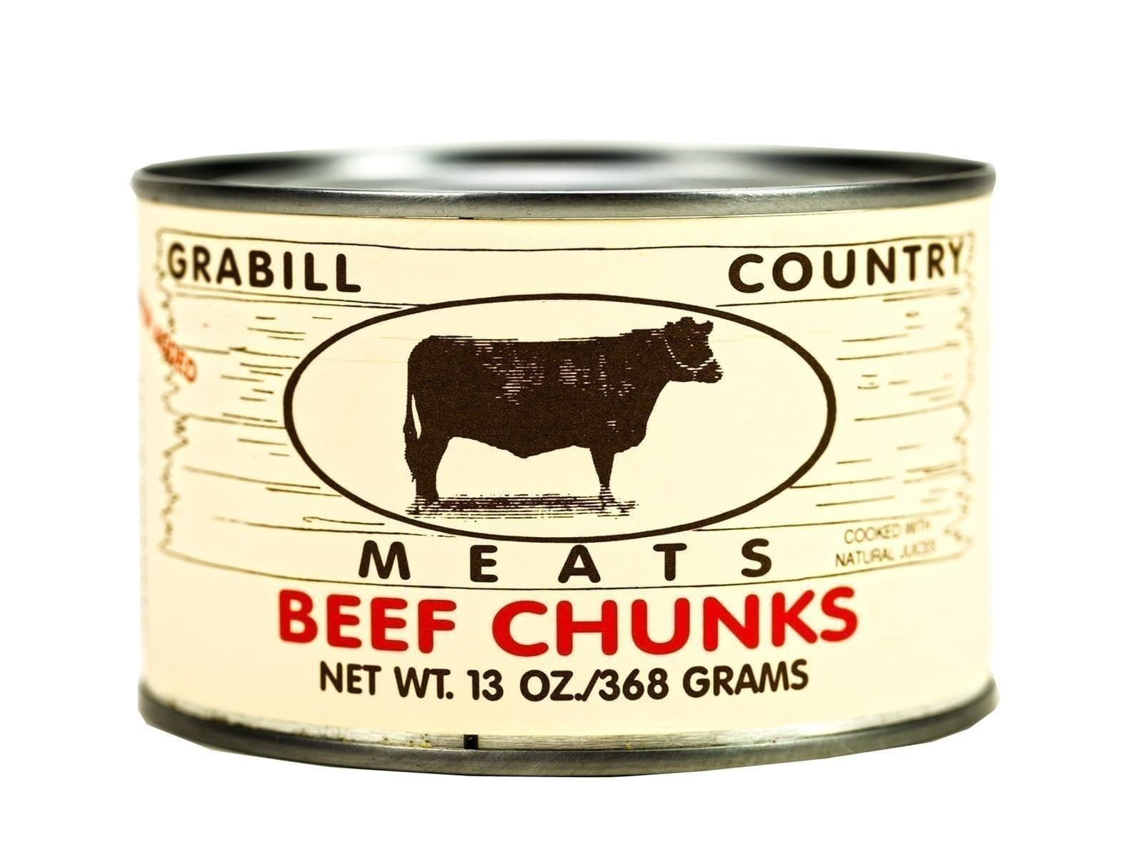AmishTastes Grabill Canned Beef Meat Chunks, Fully Cooked RTE Healthy...