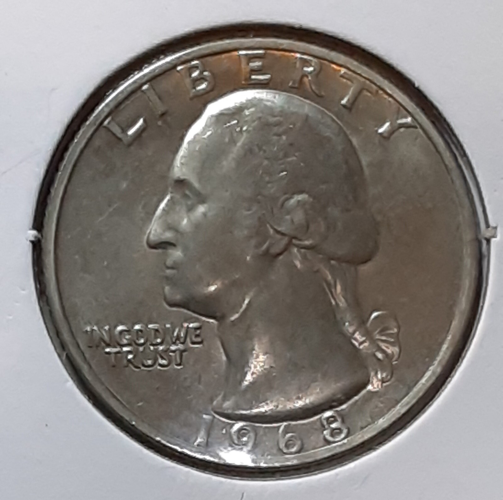 1968 Washington P Quarter - BU - Uncirculated