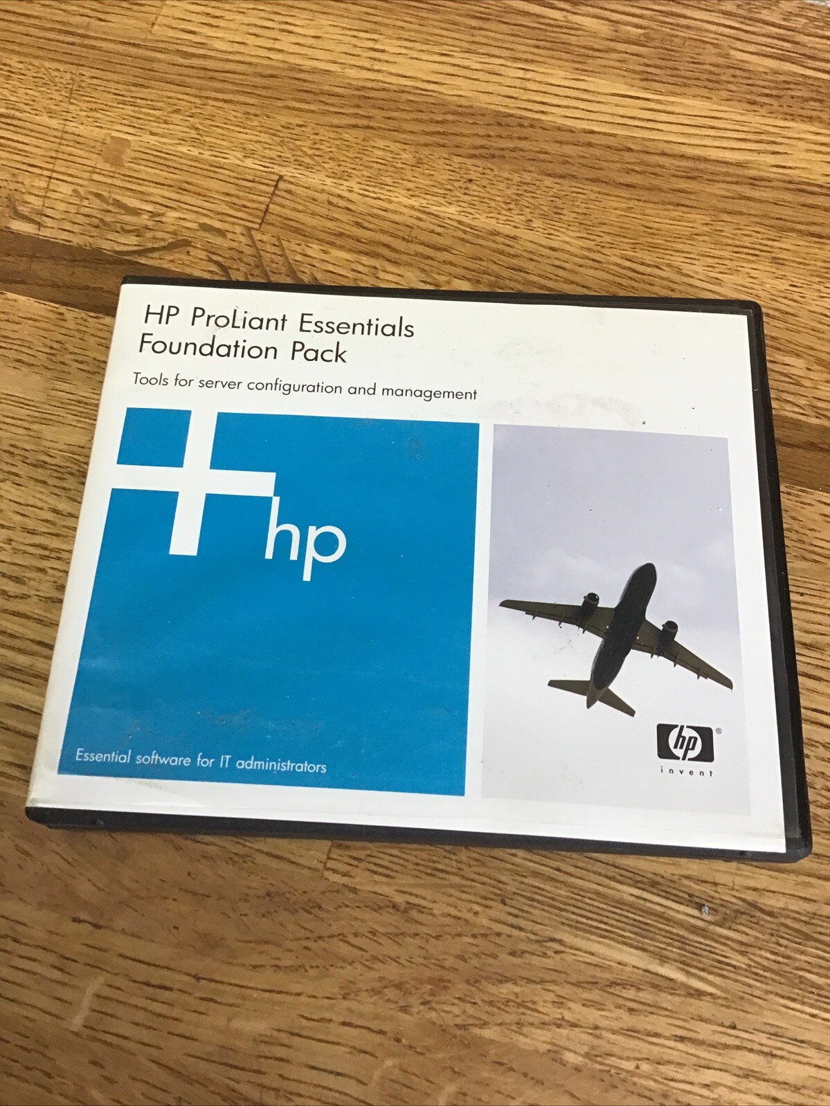 HP ProLiant Essentials Foundation Pack 7.3 Software ML/DL/BL 300/500/700 Servers