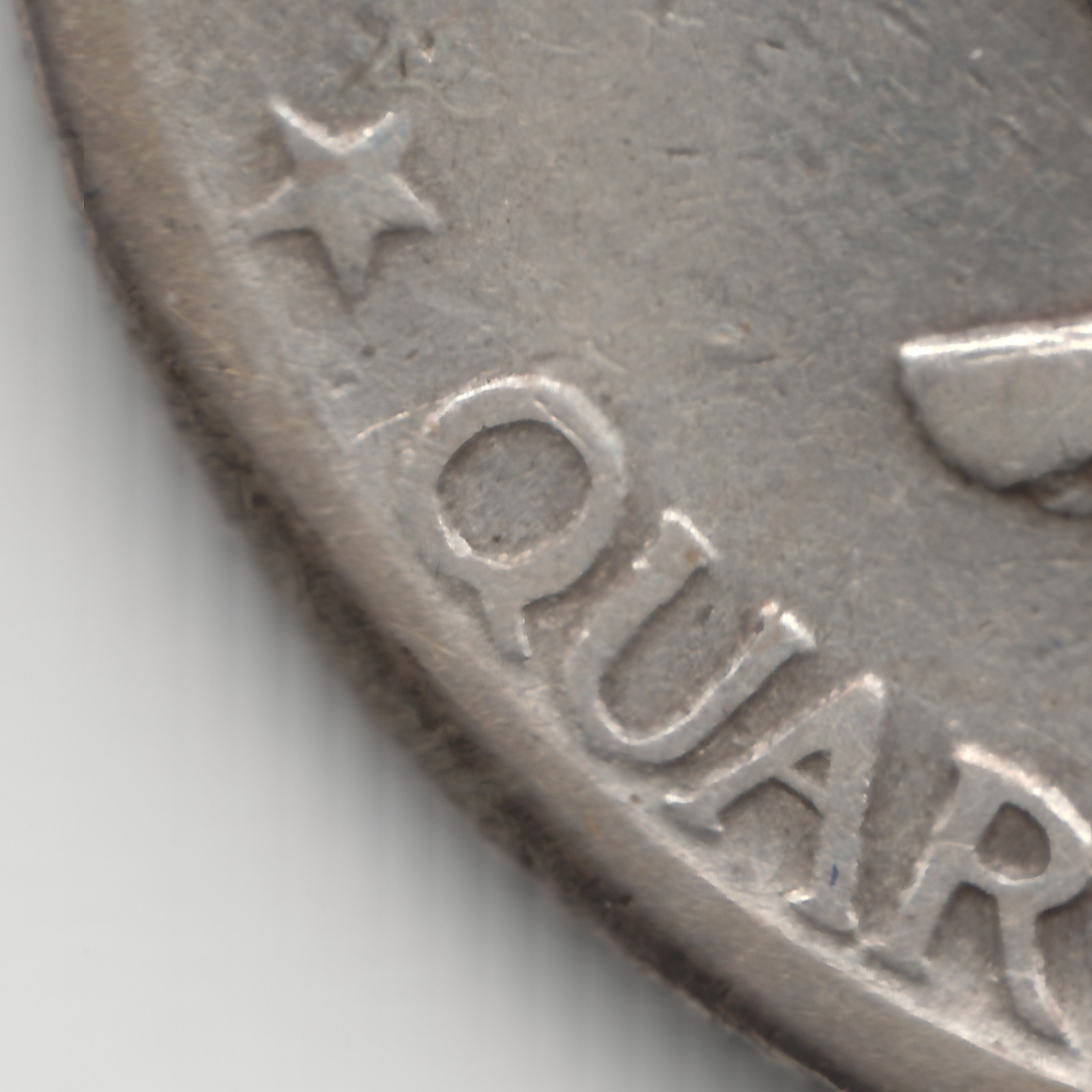 1917 S Type 2 Standing Liberty Quarter, F