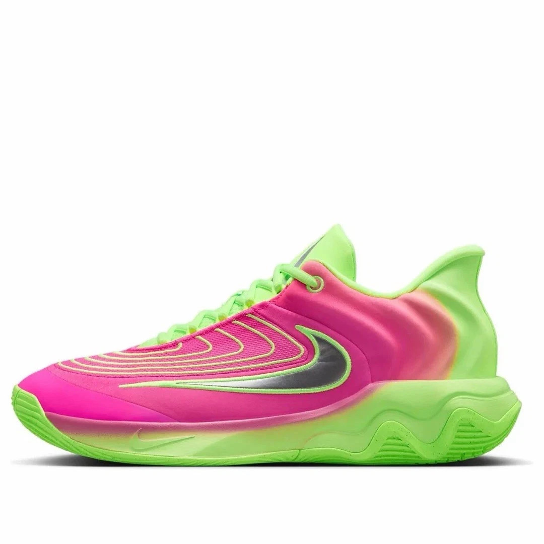 Nike Giannis Immortality 4 Men Basketball Shoes Pink Lime Size 11 (FQ3680-303)