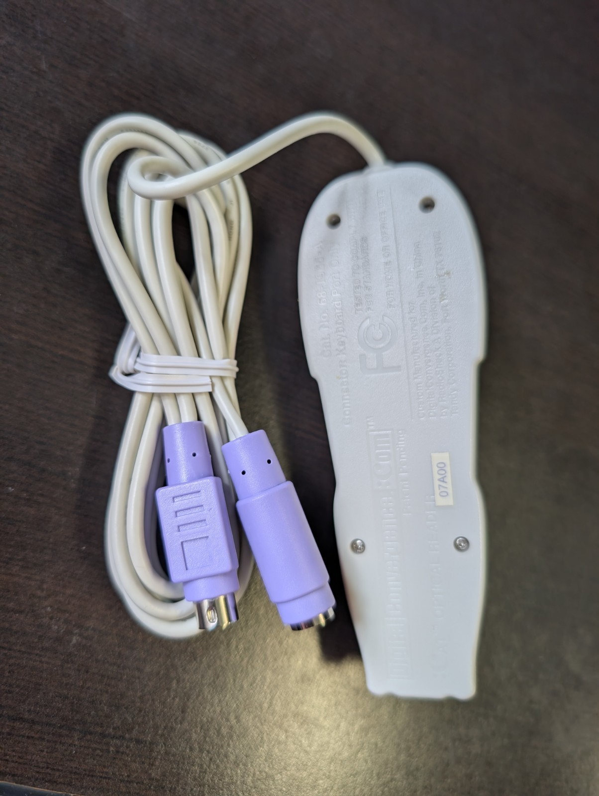 CueCat CRQ Handheld Barcode Scanner PS/2 Keyboard Port Only Optical Reader