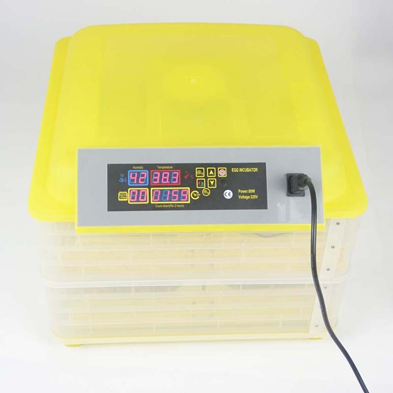 Automatic Digital 96 Eggs Incubator Chicken Hatcher Turning Temperature Control