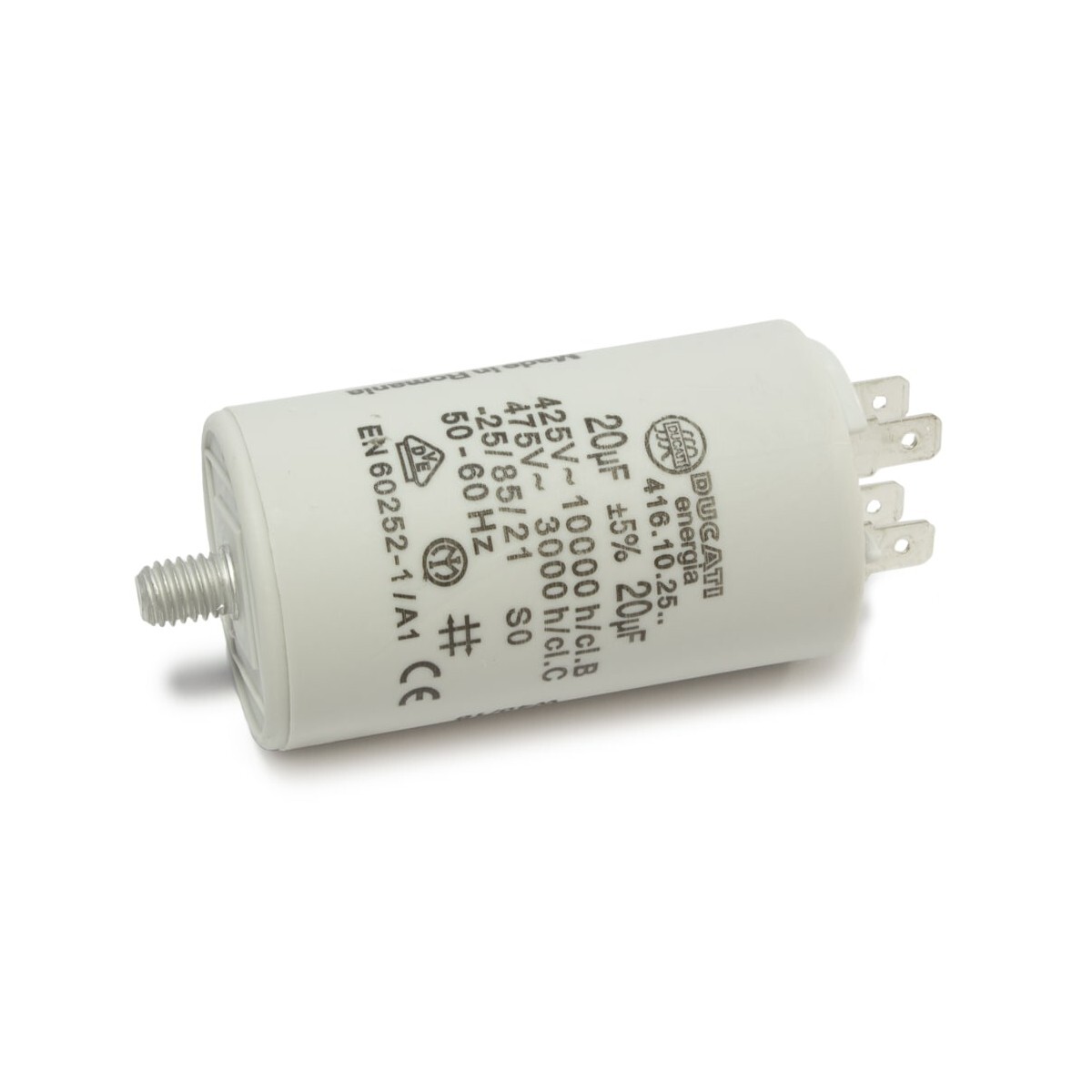 DUCATI CAPACITOR  ENERGIA 20µF 450V 50/60Hz
